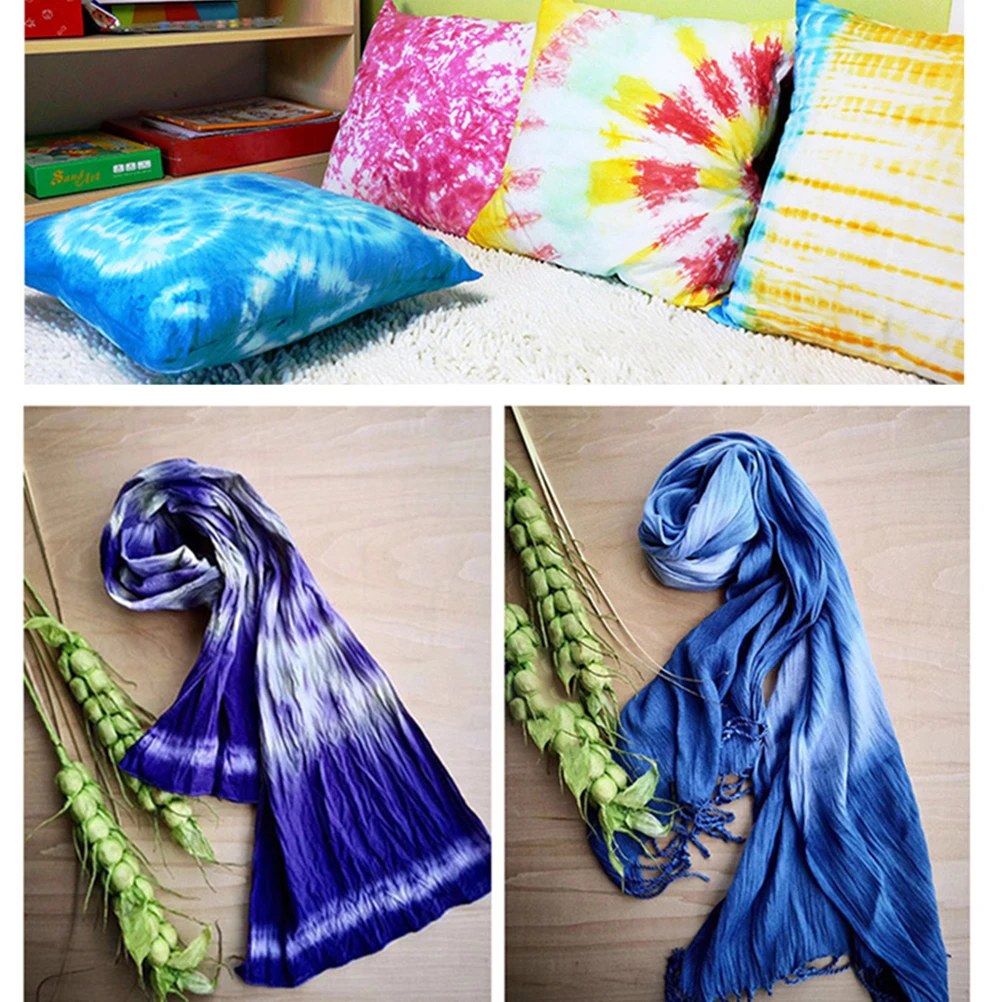 

Clothes Dye Material Pack 5 Color Pigments DIY Craft Kit Safe Fun Student Art Sewing Cloth Dye Set Accessories
