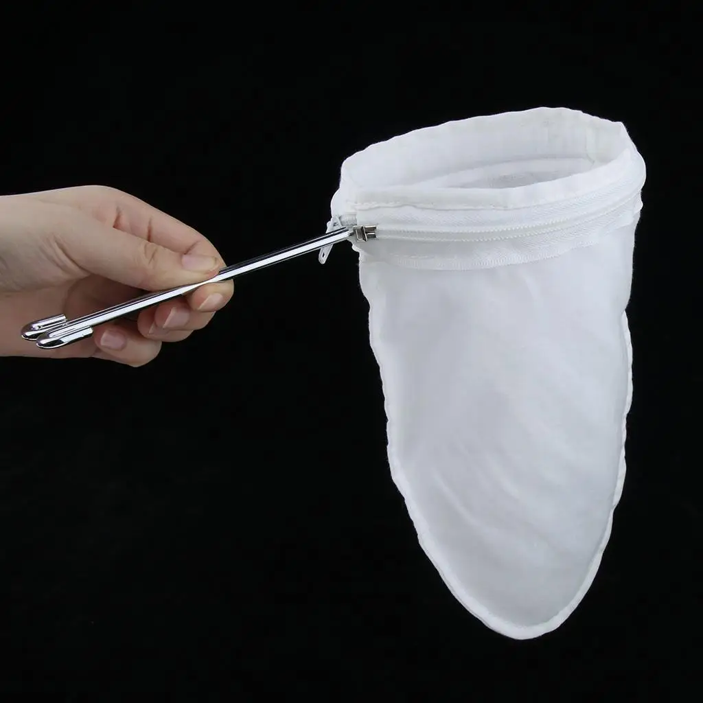 Reusable Food Filter Mesh Bag Nut Milk Juice Bean Soup Cook Strainer