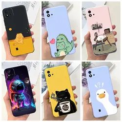 For Realme C11 2021 Case RMX3231 Stylish Candy Painted Cover Soft Silicone Phone Cases For Realme C11 2020 RealmeC11 2021 Bumper