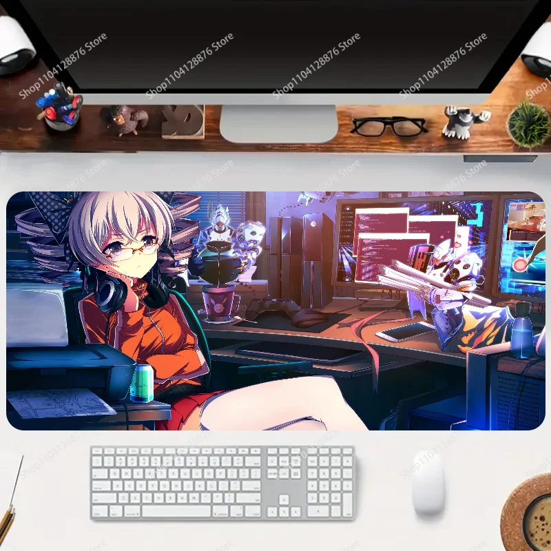 Game Honkai Impact 3rd Mousepad Gaming Mouse pad Gamer Pc Accessories Deskmat Keyboard Mat Desk Protector Mause Pads