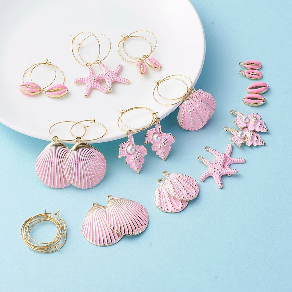 

loop ear drop earring pendants DIY earring DIY ear jewelry accessories DIY earring pendants