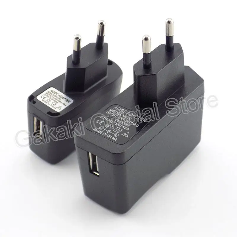 5V 0.5A 1A 2A 3A Micro USB Charger AC to DC Charging Universal USB Power Adapter Supply 100V-240V Output Phone Power Bank