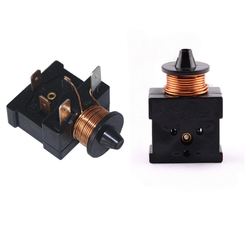 CTC Refrigerator Compressor Start Relay For 110V/220V Relay 4PIN 1/2HP 375W Tool Parts Maintaining Optimal Cooling Performance