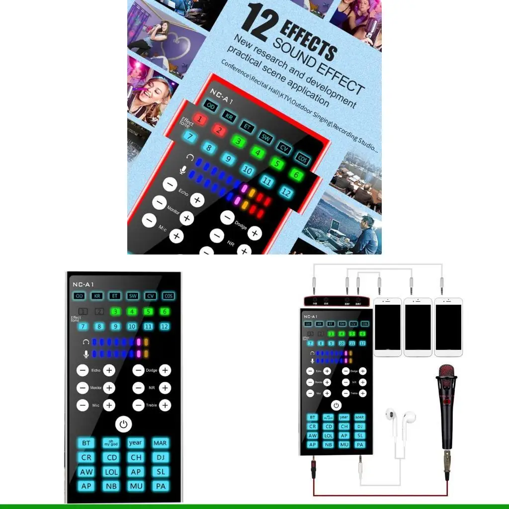 

USB USB -саунд -плата USB USB USB для прямой трансляции