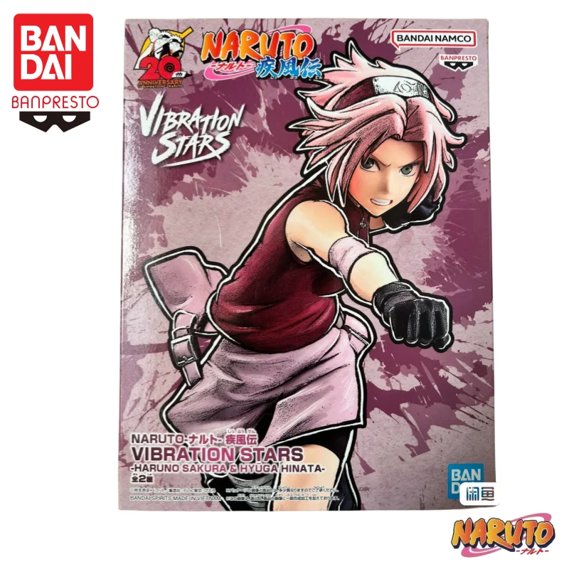 

Spot SaleIn Stock Bandai Banpresto Original Naruto Vibration Stars Hyuga Hinata Haruno Sakura Model Doll Brand New Boxed Action