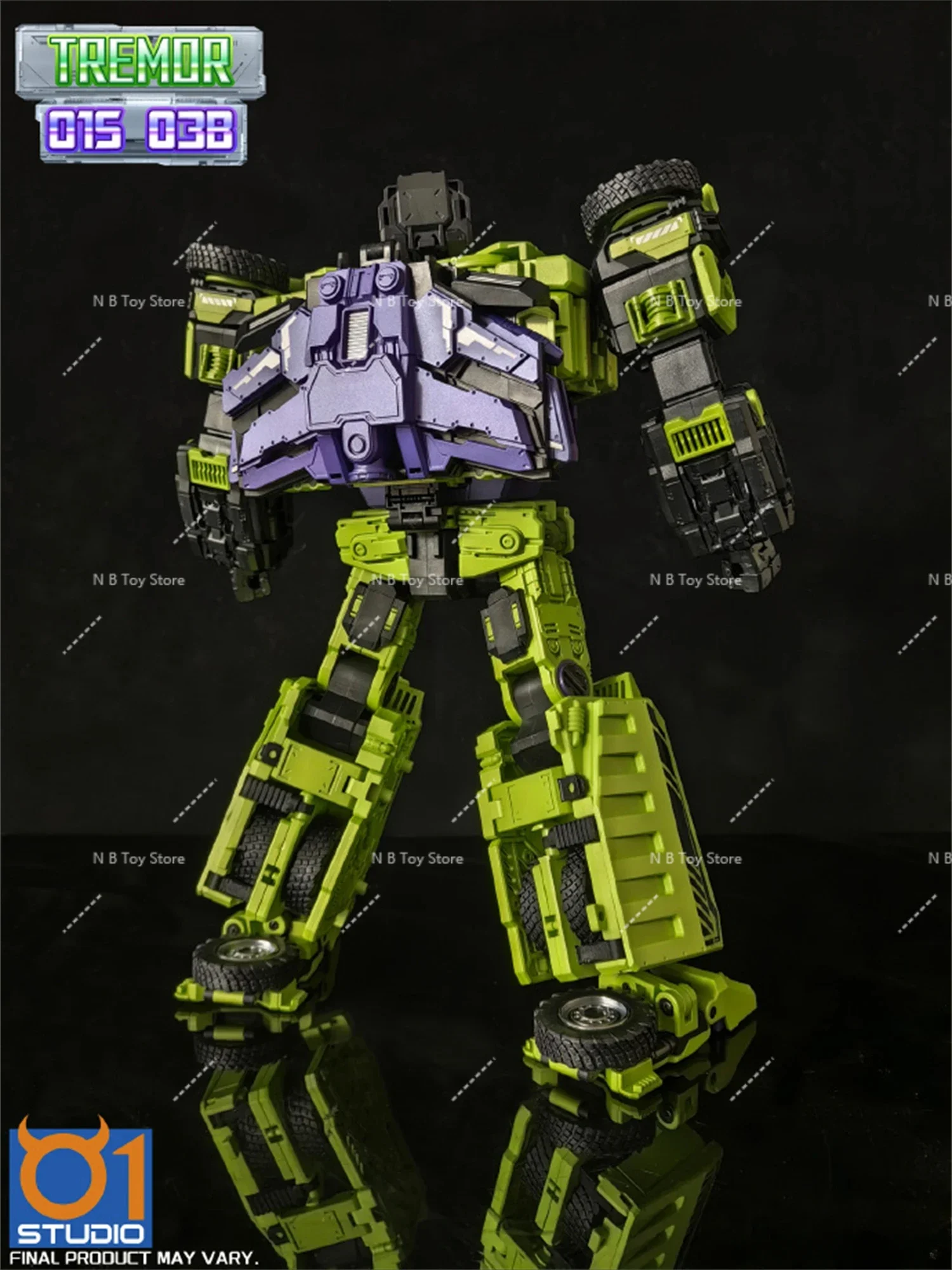 Trasformazione 01studio 01S 03B Robot Devastator di action figure trembling a lungo raggio