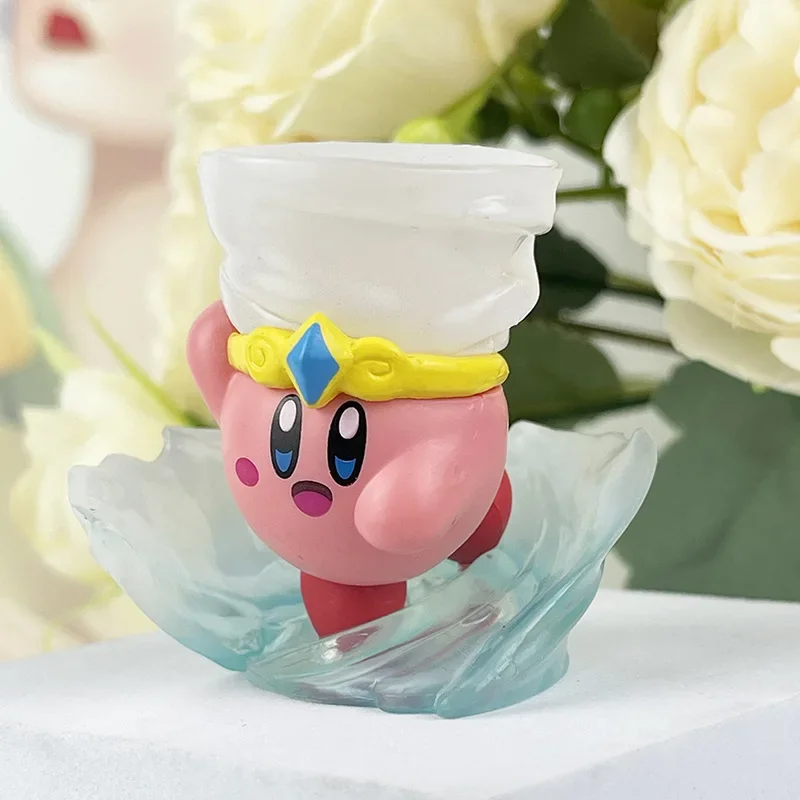 Kawaii Kirby model figurki Anime rysunek hurtownia Kirby Mini kolekcja lalek ozdoba na biurko uroczy prezent dla lalki