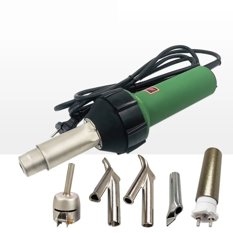 Hot air gun industrial high-power 1600W plastic welding gun PVC plastic floor PP board welding gun