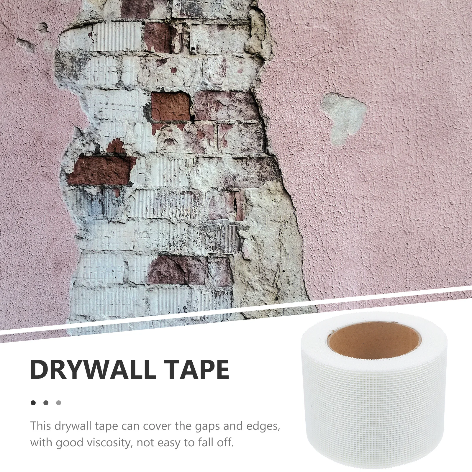 

Self Adhesive Drywall Tape Mesh Sealing For Cracks Gaps Corner Edges Repair Wall Patching Tape For Home School Office
