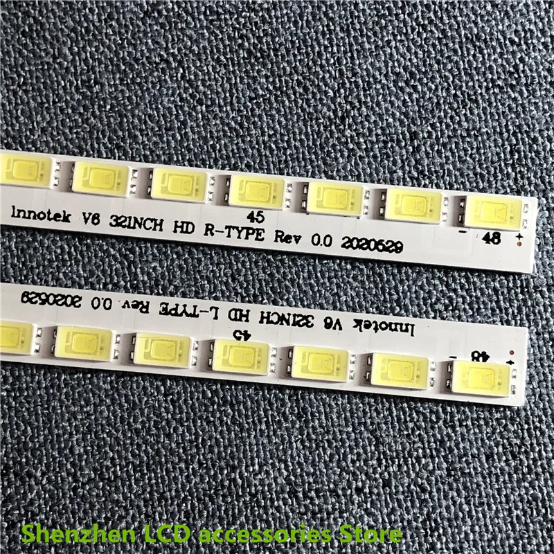 for  SONY Back LED Lights Strip Array 3660L-0386A LC320EXN KDL-32EX310 LC320EX2  32inch use  aluminium 100%new    lef t + right
