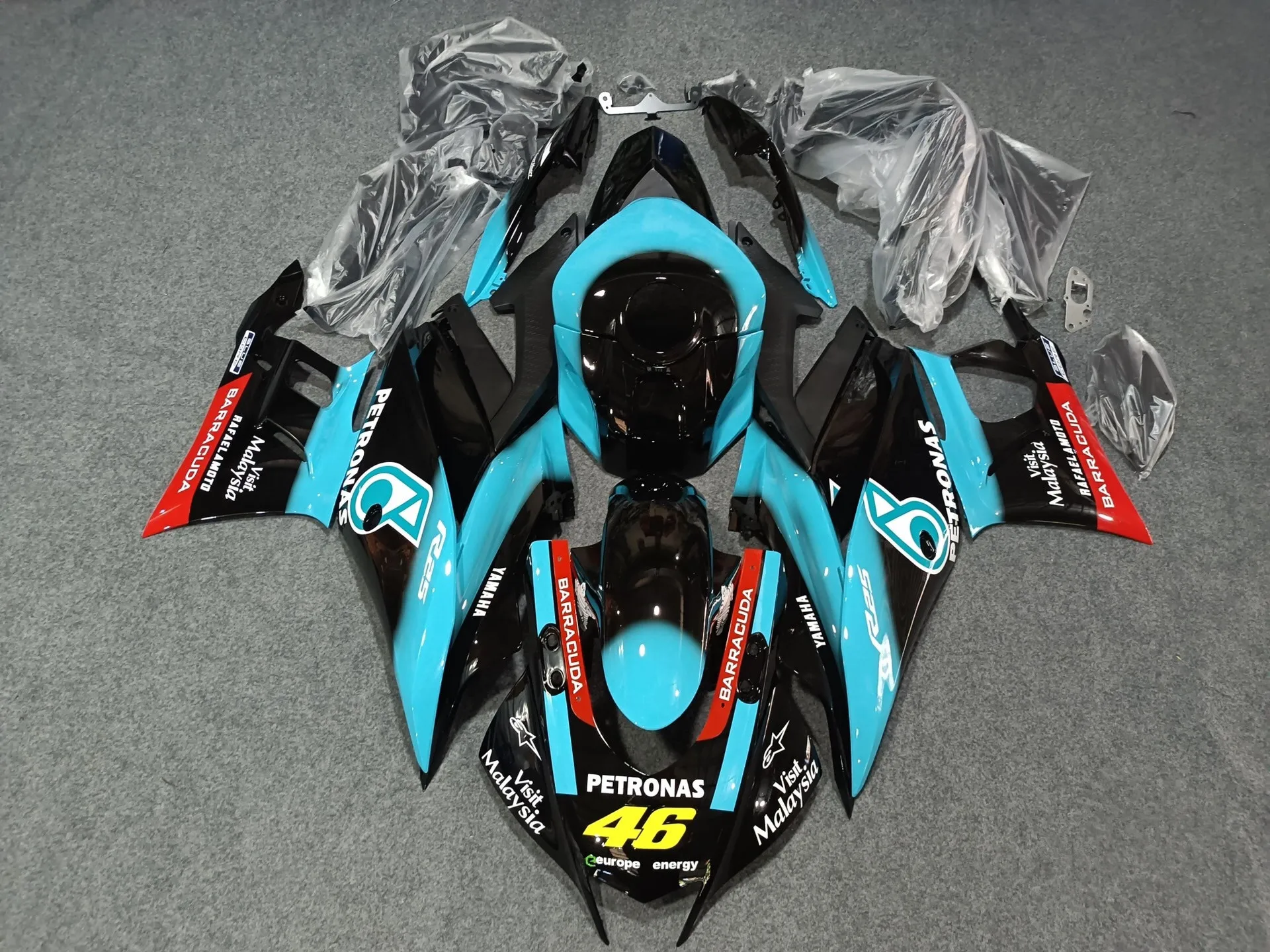 

Комплект обтекателей для мотоцикла, подходит для Yamaha R3 19-23 лет R25 2020 2021 2022 2023, обтекатель корпуса, синий, черный