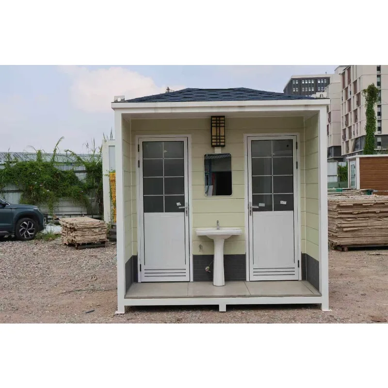 Deluxe Version of Mobile Toilets, Multiple Outdoor Integrated Toilets, Scenic Spots, Color Steel Public Toilets, Parks