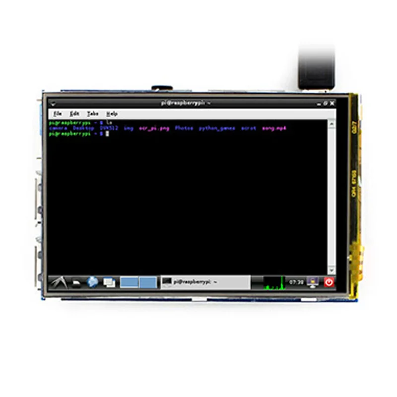 Raspberry Pi 3.5inch IPS LCD Screen Resistive Touch Display (B) 480×320 SPI for Raspbian/Ubuntu/Kali and Retropie system