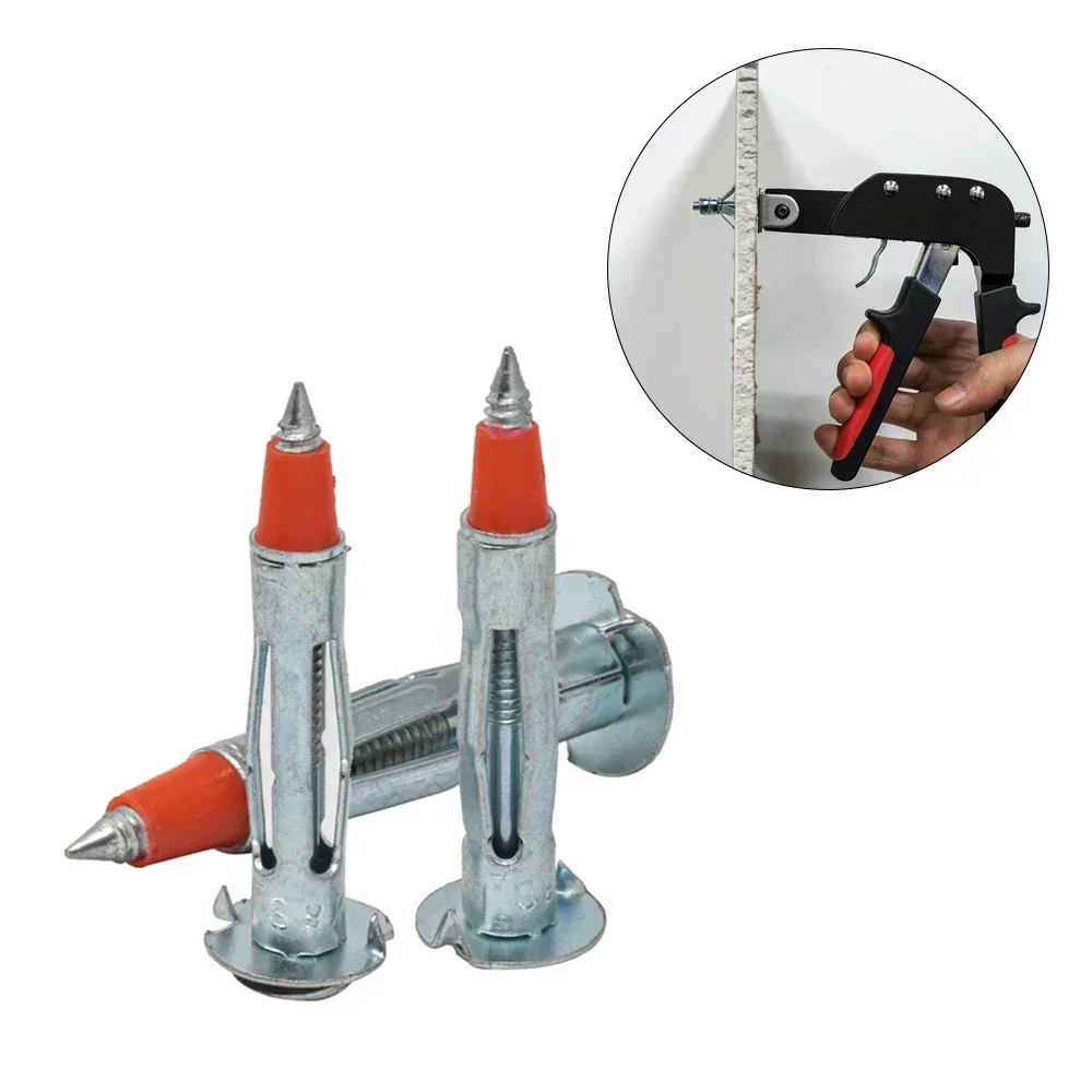 9Pcs/set Drive Wall Anchor Screws Kit Heavy Duty  35/46/59mm Drywall Cavity Plug Dowel for Plasterboard Hanging Fasteners