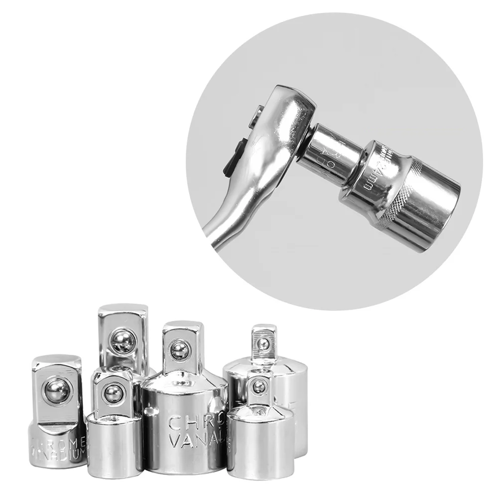 

6Pcs Socket Wrench Set Vanadium Steel High Torque Ratcheting Wrenches Emergency Repair Tool Kit Socket Wrench Tool Set