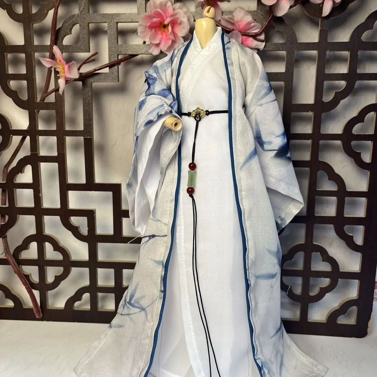 

1/6 кукольный костюм, одежда в древнем китайском стиле для 30 см, кукла Bjd, игрушки для девочек, платье, игровой домик, аксессуары для кукол, без куклы