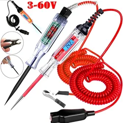 Car Truck Voltage Circuit Tester Auto 6V 24V Tools Car diagnostic Probe Test Pen Light Bulb electric measuring pen tools