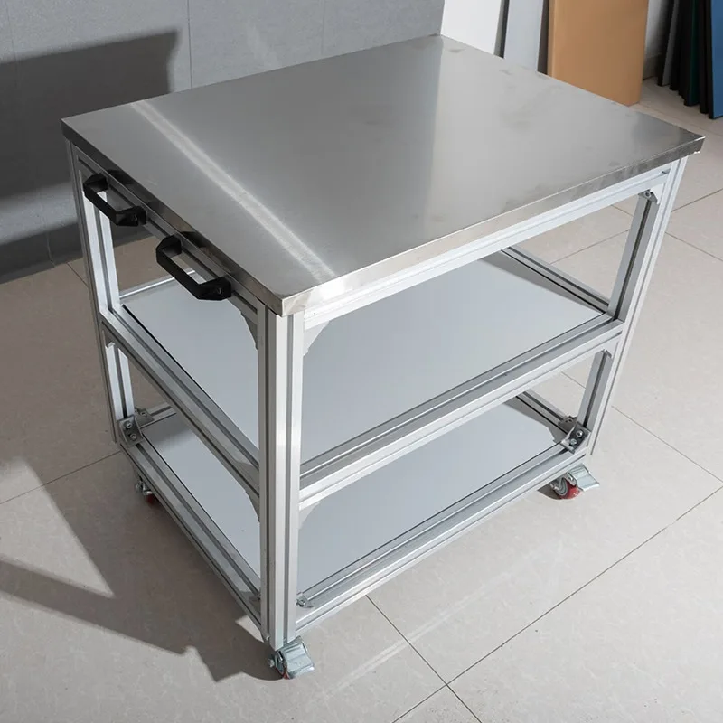 Aluminum alloy profiles for anti-static factory workshops