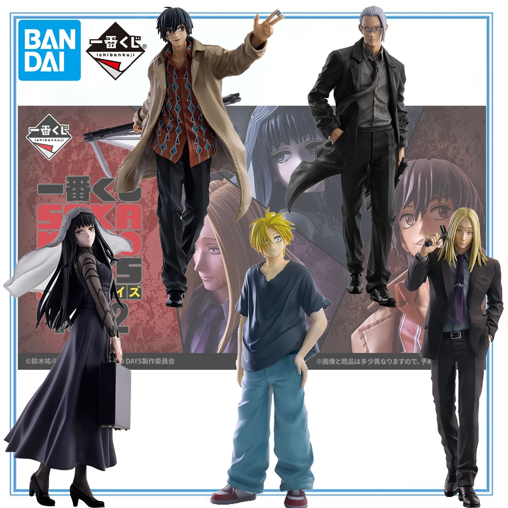 

100% Original in Stock Bandai Spirits Ichiban Kuji Sakamoto Days Nagumo Asakura Shin Shishiba Osaragi Sakamoto Tarou