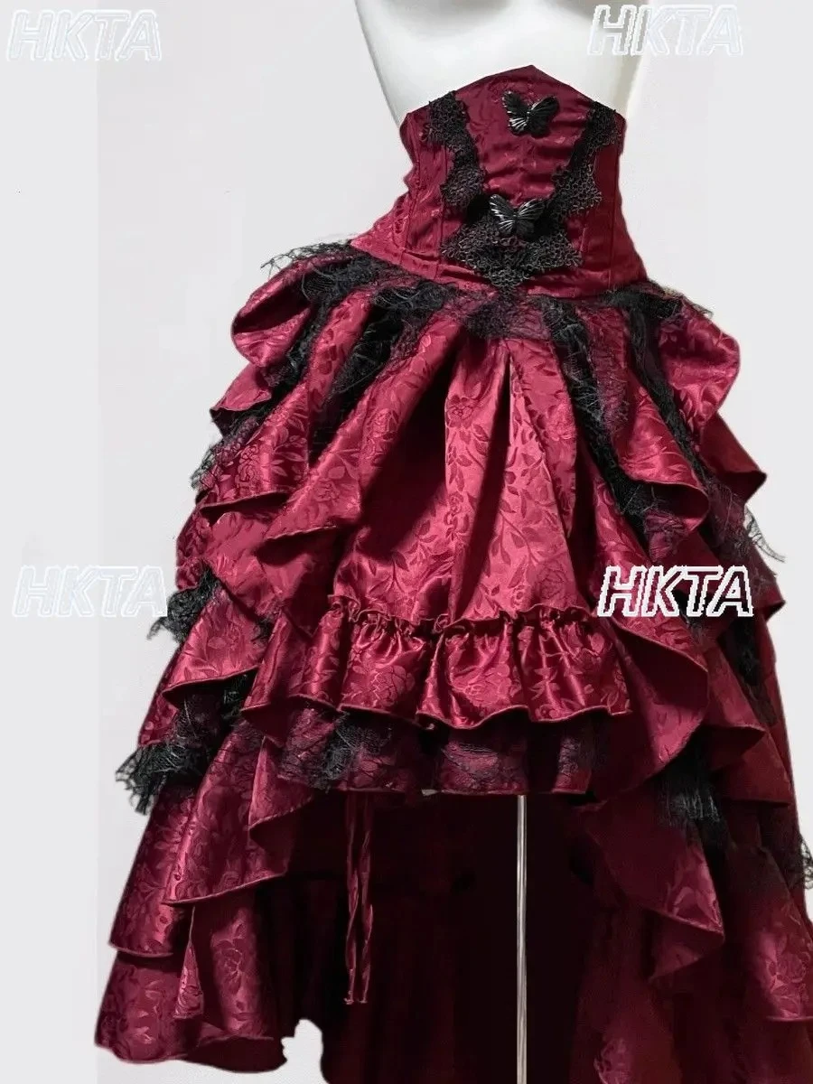 Dark Gothic Style Halter Long - Sewing Vest recension och pris