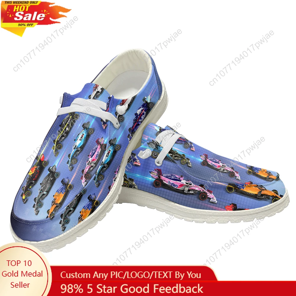 

One Racer Lando Norris Racing pattern Flat Casual Shoes Mens Womans Outdoor Lightweight Customize Hiking Shoes