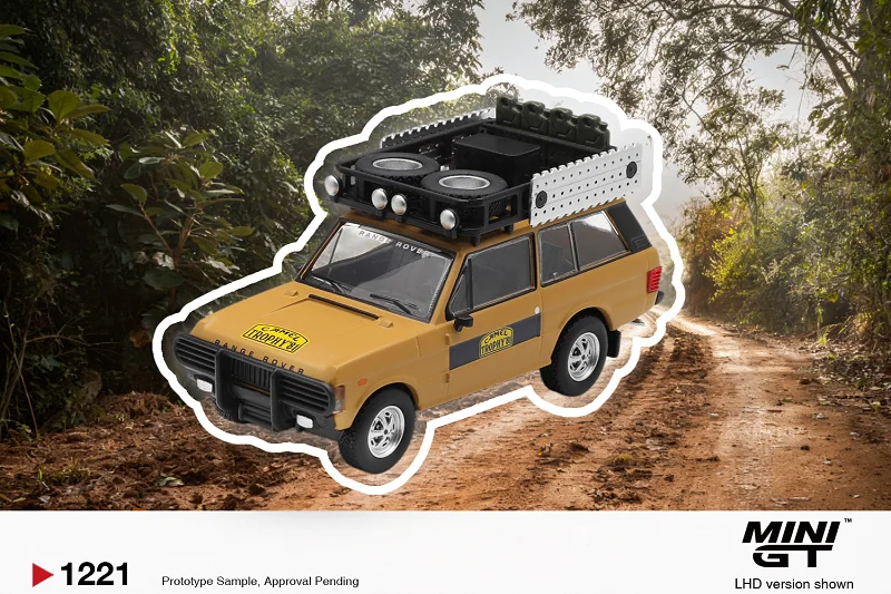 

PreSale Tsm Model MINI GT 1:64 RangeRover 1981 Camel Trophy Sumatra K.Stoppa & A.Valldorf LHD Die-Cast Car Model Miniature Gifts