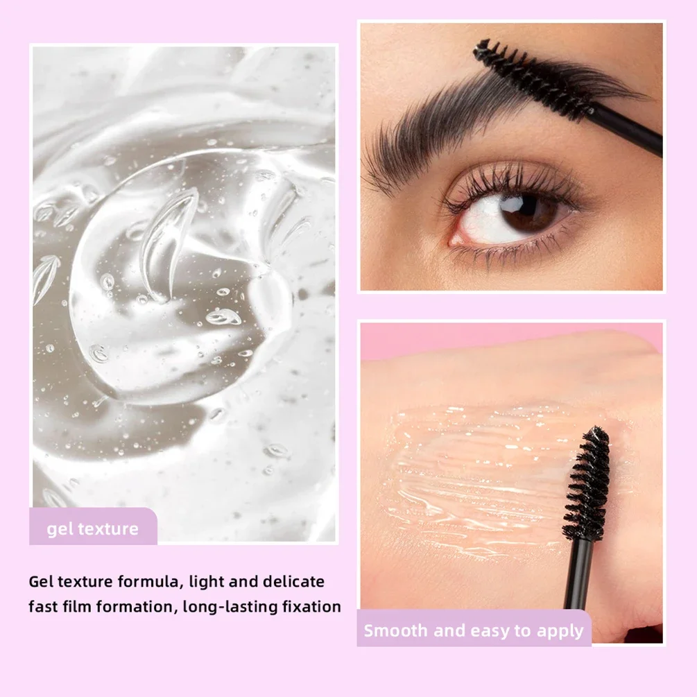 Gel transparent pour les sourcils de Regina, pommade à séchage rapide, longue durée, prévient les sourcils, crème saillante, maquillage pour les yeux