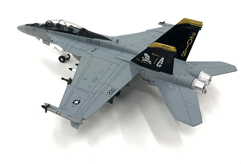 1/100 جديد وصول سعر خاص دييكاست المعادن الولايات المتحدة F-18F مقاتلة طائرة نموذج عرض الأثاث جمع الألعاب العسكرية الأطفال