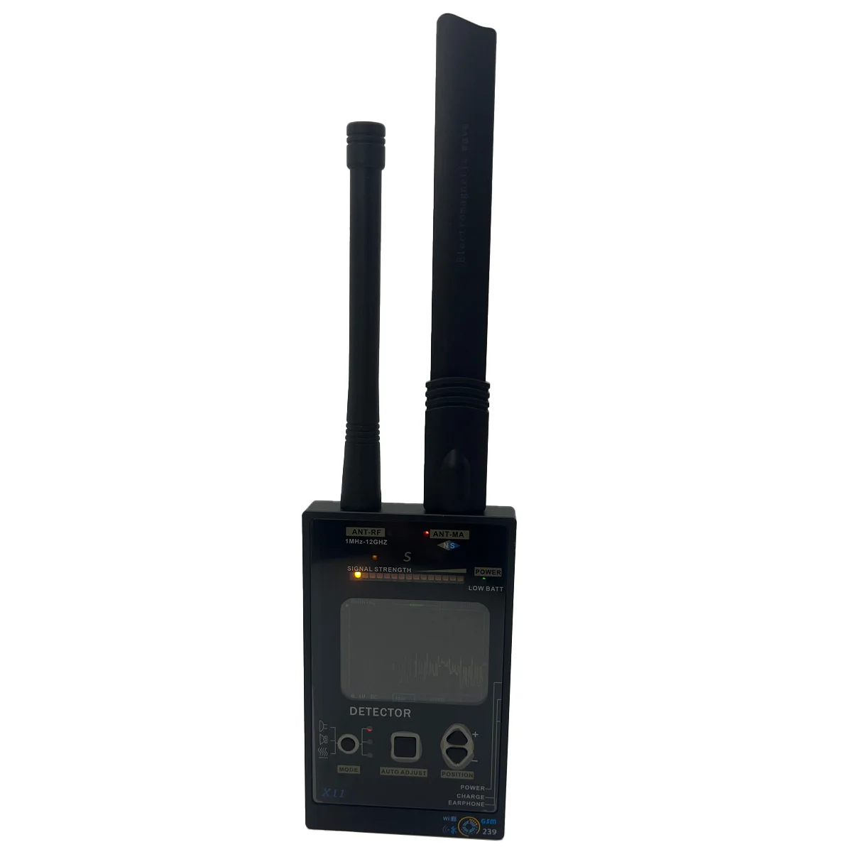 

Устройство анти-наблюдение | Найдите GPS-трекеры и шпионские камеры Динамический диапазон 73 дБ | Чувствительность 0,03 мВт | Сканер безопасности отеля/офиса