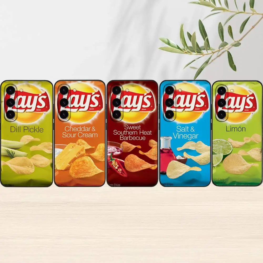 Potato Chips L-Lays Handyhülle für Samsung Galaxy S21 S22 S23 S24ULTRA S25ULTRA FE Ultra Plus5G A52S S26 Soft Cover
