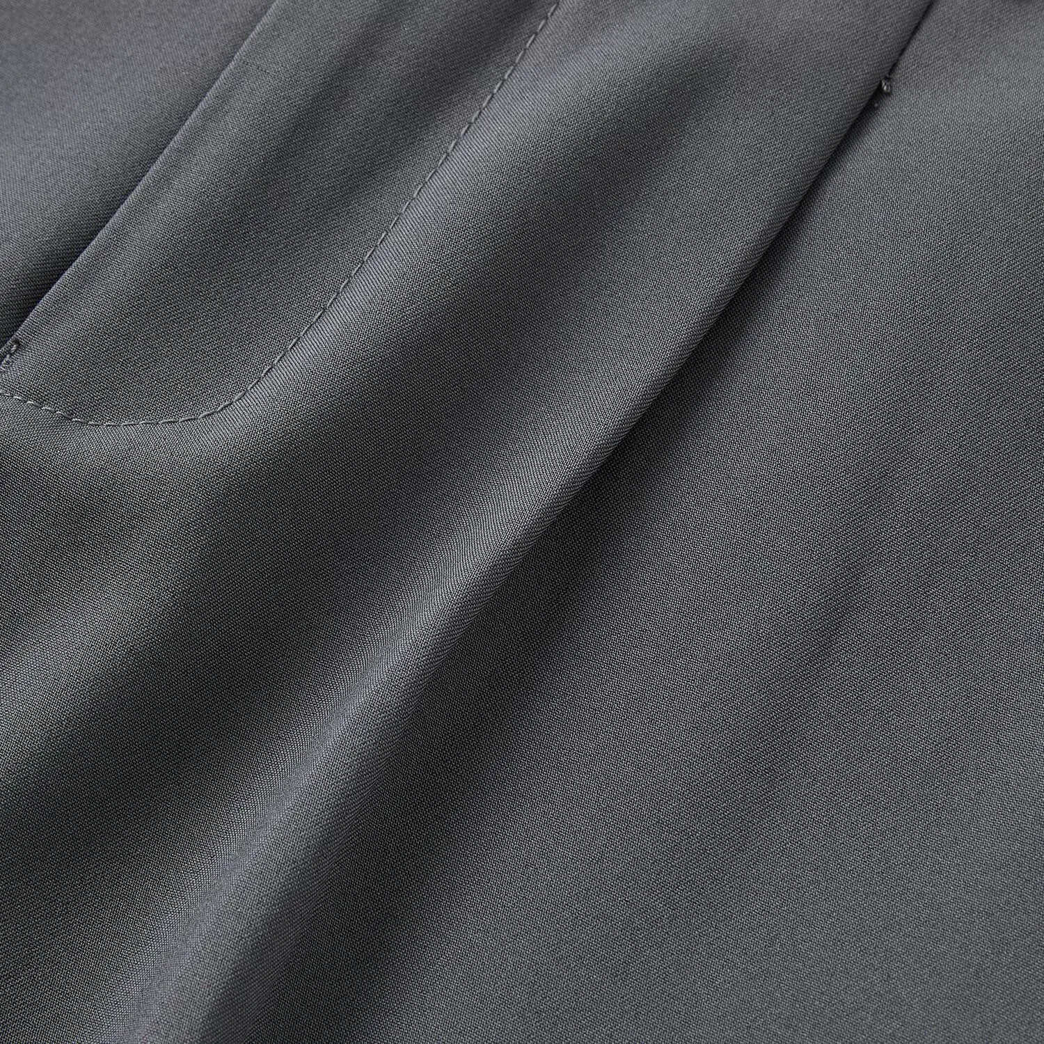 Herbsthosen für Herren, lockere Freizeithosen mit guter Drapierung, bodenlange Hosen, koreanischer Stil, trendige gerade Anzughosen. – Detail 4