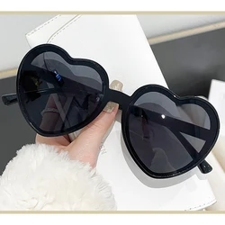 Love Heart Shaped Sunglasses Women Big Frame Fashion Cute Sexy Retro Cat Eye Vintage Sun Glasses Uv400 Unisex Eyewear Eyeglasses