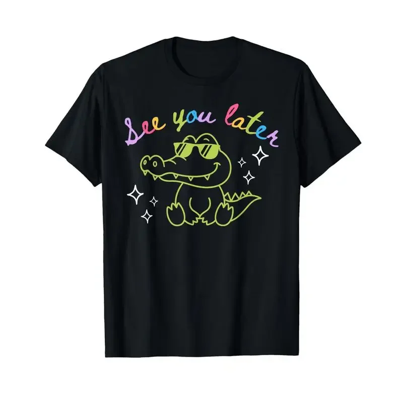 See You Later Teacher Summer Alligator Last Day Of School T Shirt