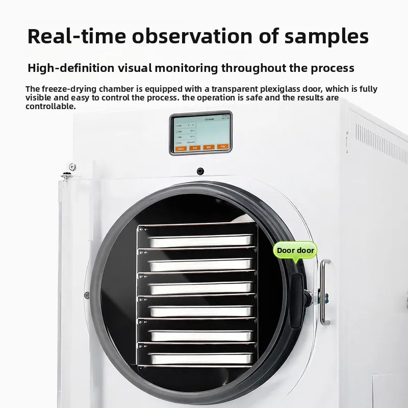 2026 Household Smart Freeze Dryer Laboratory Fruit Vegetable Food Medicine With Vacuum Pump