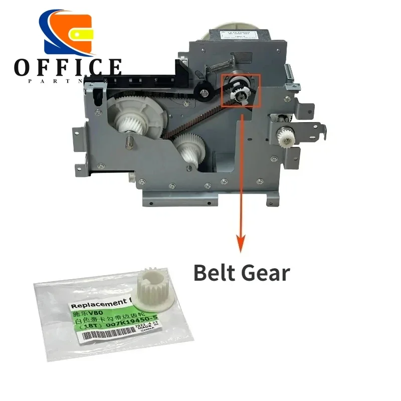 007K19450 Fuser Drive Motor Assembly Gear for Xerox Versant V180 V3100 V2100 Free Shipping