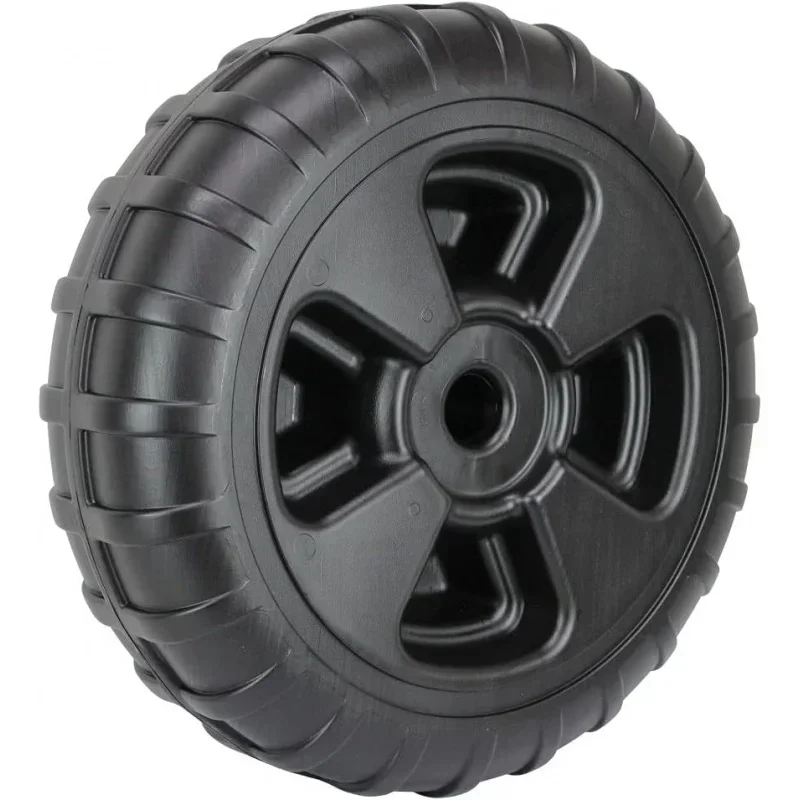 3005.3729 Rueda de elevación para muelle/barco enrollable de plástico resistente - 24, negro