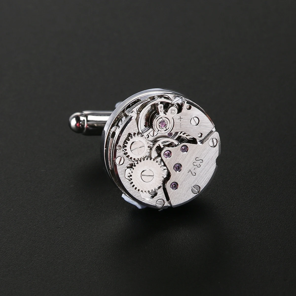 

Vintage cufflinks Men cufflinks Bronze sleeve button