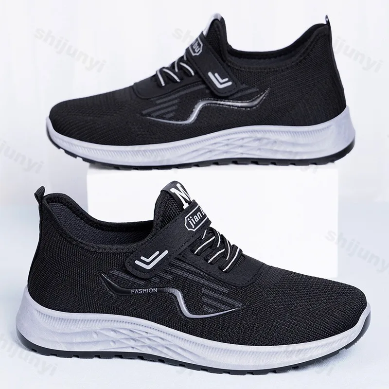 Scarpe da ginnastica da uomo in mesh traspirante leggero 2025 primavera uomo nuova moda scarpe da passeggio casual scarpe da corsa all'aperto Zapatillas Hombre