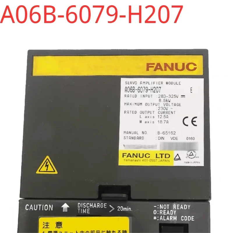 A06B-6079-H207 second-hand tested ok  Servo Drive in good Condition