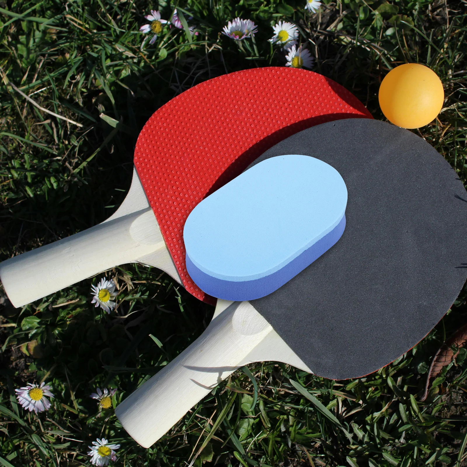 

Sponge Paddle Cleaner Table Tennis Racket Eraser for Rapid Dirt Removal Compact Lightweight Portable Ideal Outdoor Indoor Play