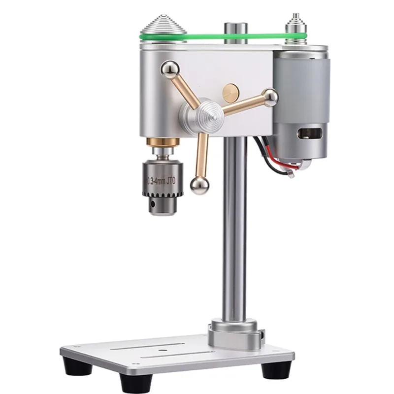 High precision mini small bench drill small drilling machine 220v mini clock repair hole punch small drilling machine