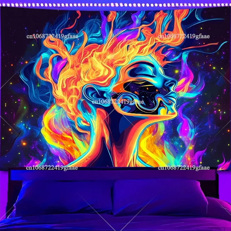 Neon Woman Glow In … - image
