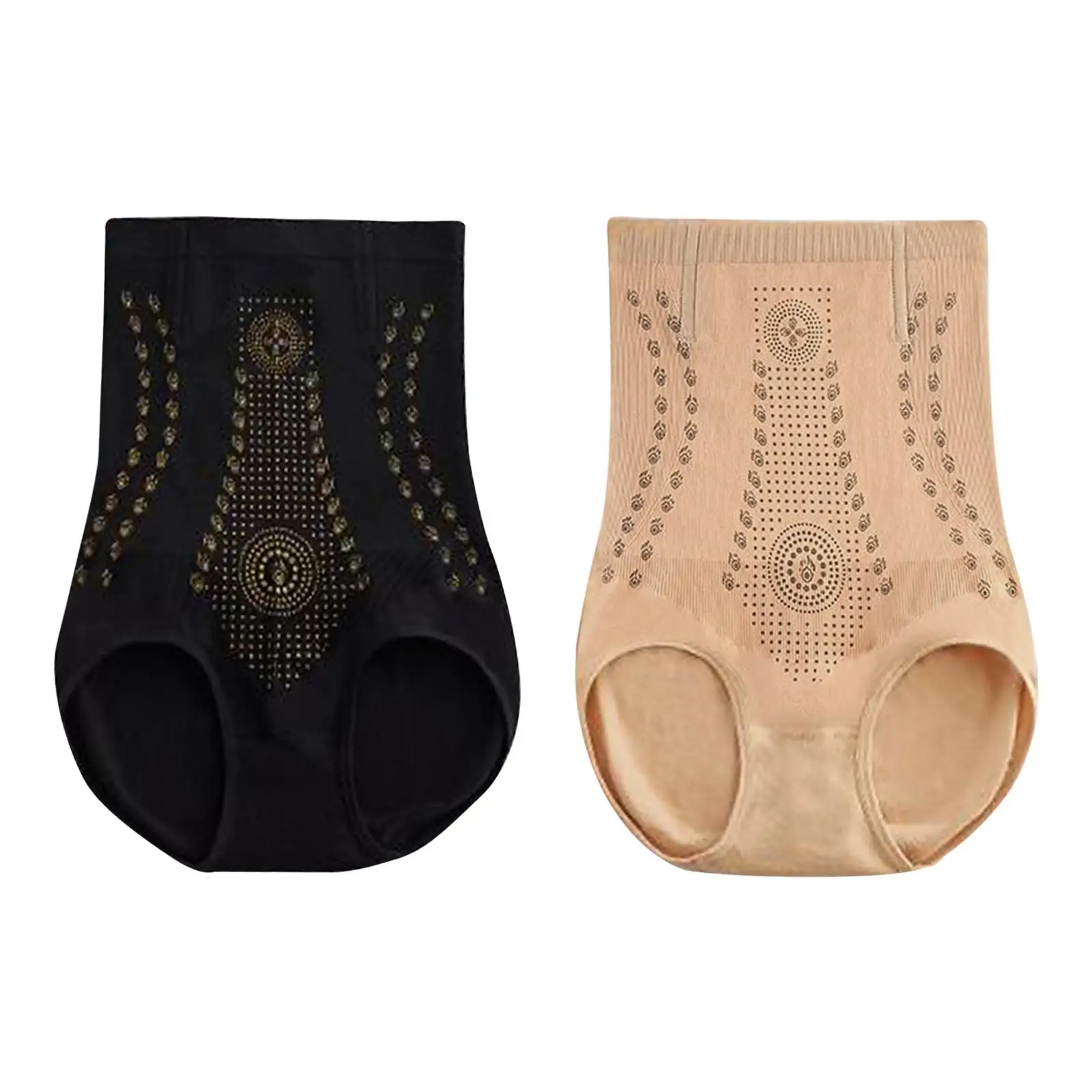 Mulheres cintura alta roupa interior cobertura completa cuecas calcinha macia