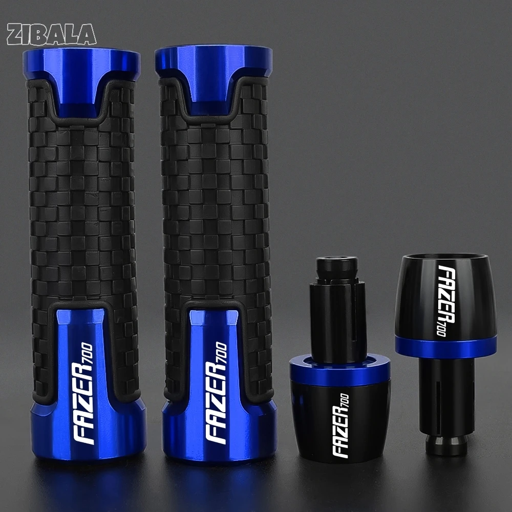 

FOR YAMAHA FAZER 700 FAZER700 1986-2023 2022 2021 2020 2019 2018 Universal Handlebar Grips Bar Ends Cap Counterweight Plug Slide