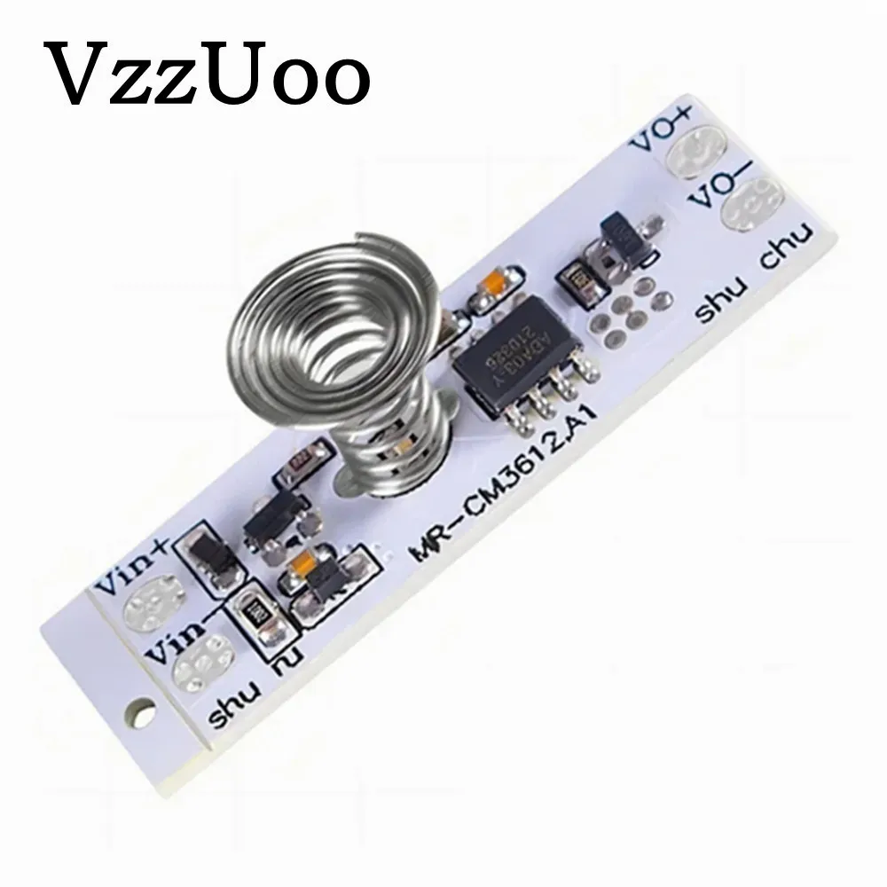 12V 24V Capacitive Touch Sensor Switch Coil Spring LED Dimmer On Off Light Switch Module 36W 3A for Smart Home LED Light Strip