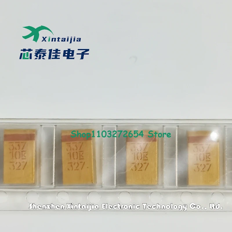 10PCS T491X337K010A…