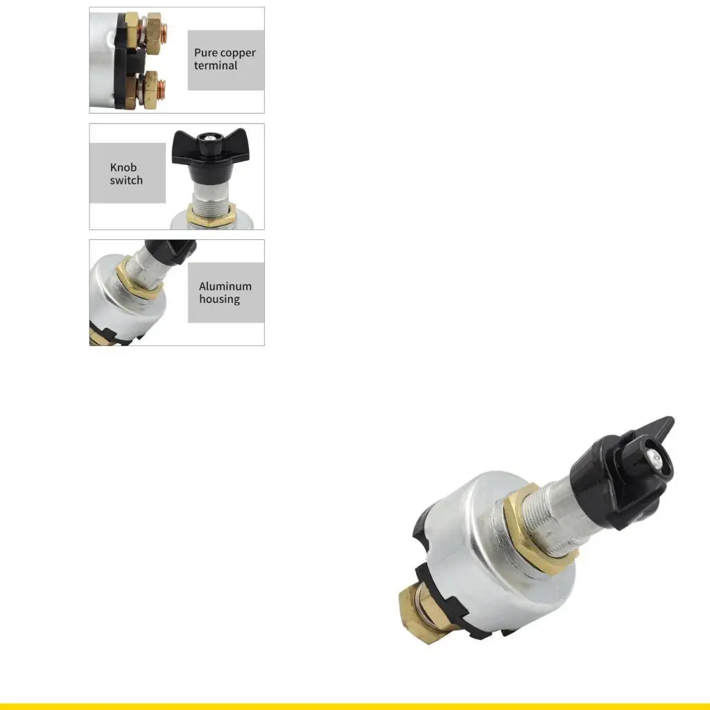 

SZCH Watercraft Battery Disconnect Switches Universal Fit Copper Alloy Corrosion Resistant