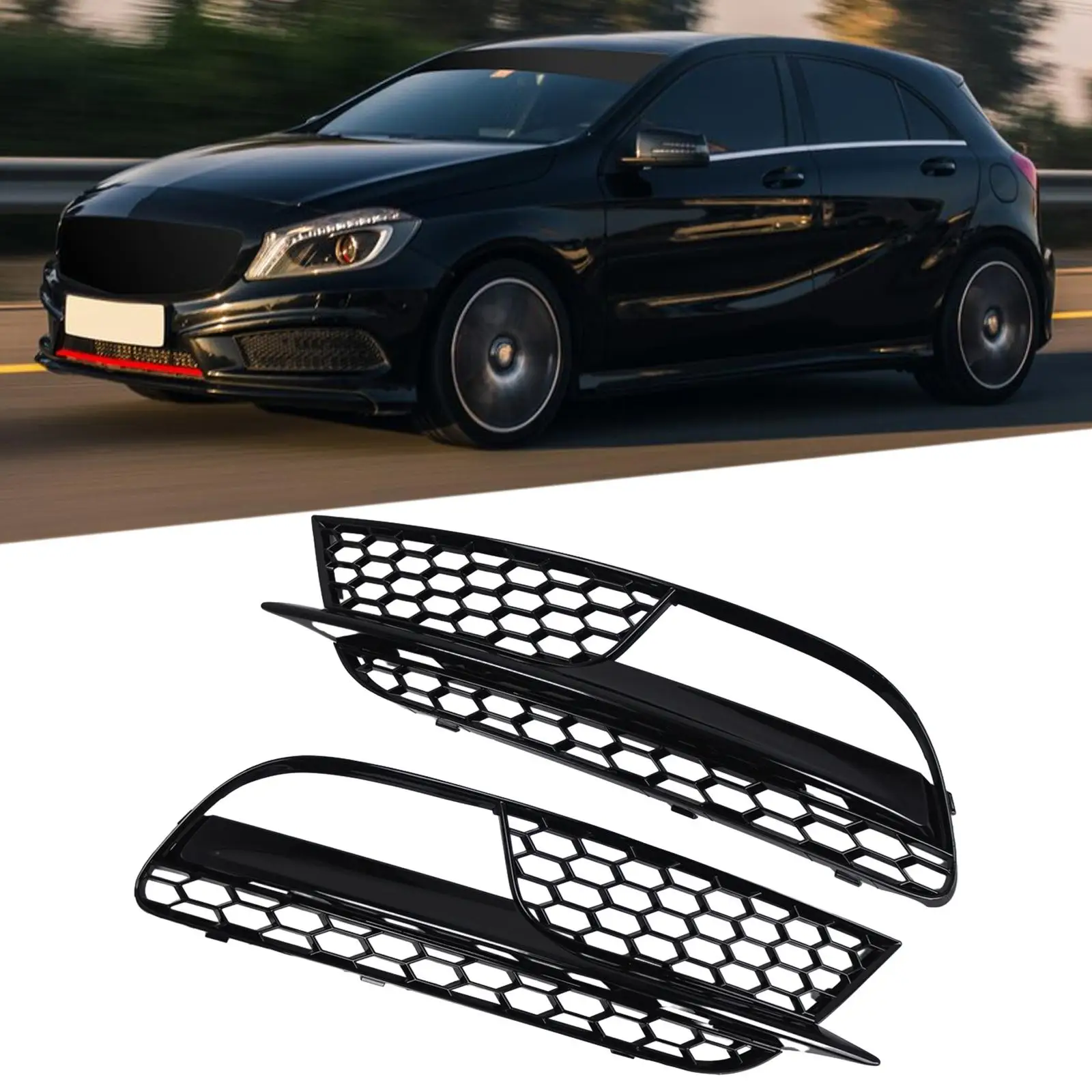 

Передняя противотуманная Рабочая решетка гриль крышка для Audi A5 12-15 автомобильные аксессуары