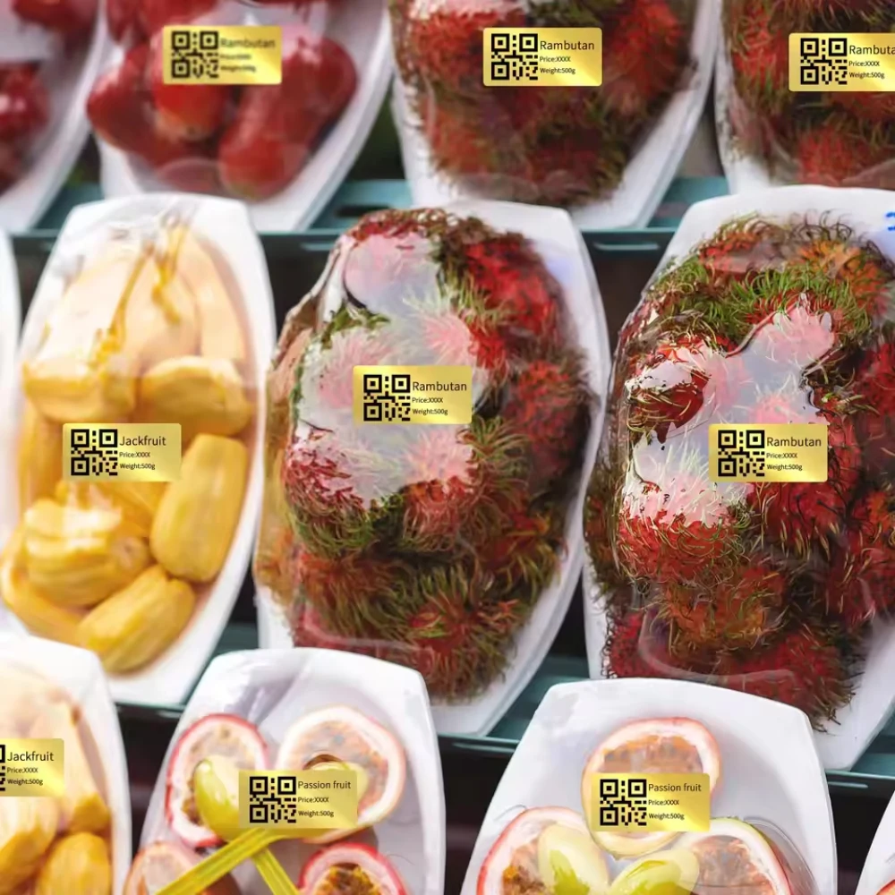 2 rolo 12*40mm etiqueta holográfica para marklife p15 p12 p11 d30 q30s impressora de etiquetas à prova dwaterproof água auto-adesivo papel térmico