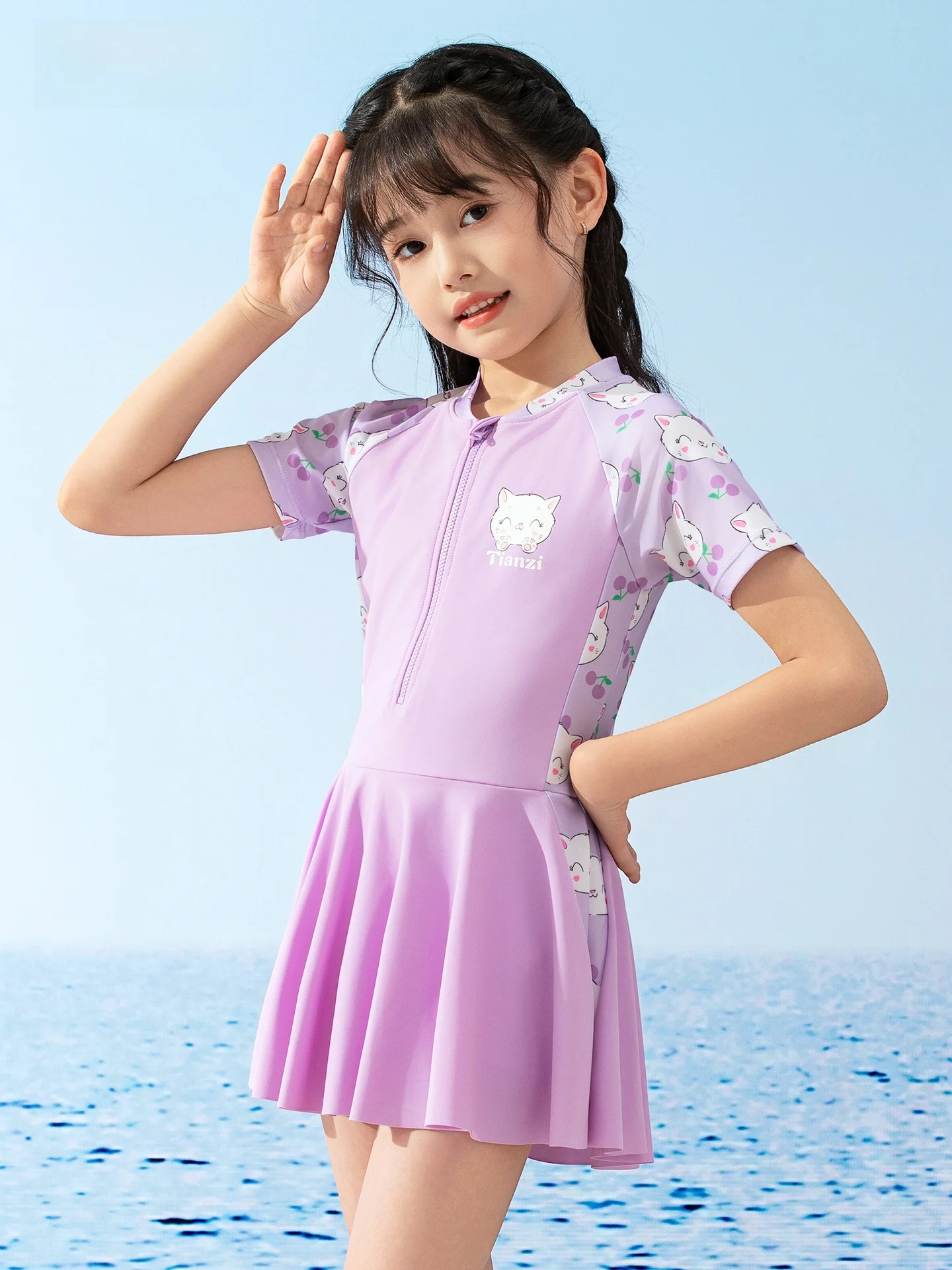 tnzi-children's-one-piece-swimsuit-baby-girl's-conservatively-flattering-skirt-sle-vaion-beach-hot-spring-swimsuit